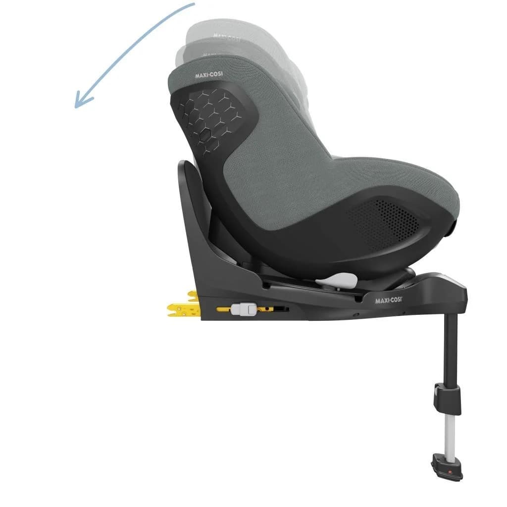 Maxi-Cosi Mica 360 Pro i-Size Dünyanın İlk Kızaklı, Araç Dışına Çıkabilen ADAC'lı İsofix'li 360 Dönebilir Yatabilir 0-18 kg Bebek Oto Koltuğu Authentic Grey