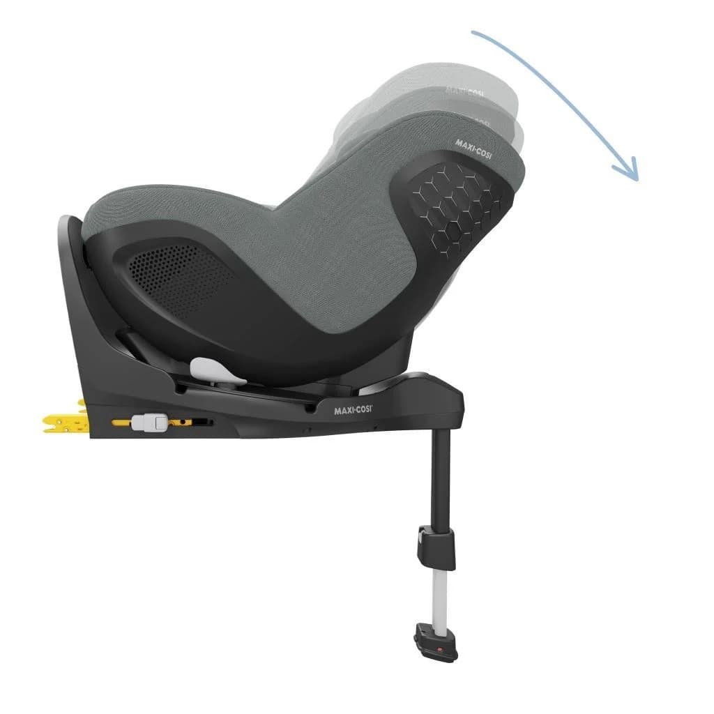 Maxi-Cosi Mica 360 Pro i-Size Dünyanın İlk Kızaklı, Araç Dışına Çıkabilen ADAC'lı İsofix'li 360 Dönebilir Yatabilir 0-18 kg Bebek Oto Koltuğu Authentic Grey