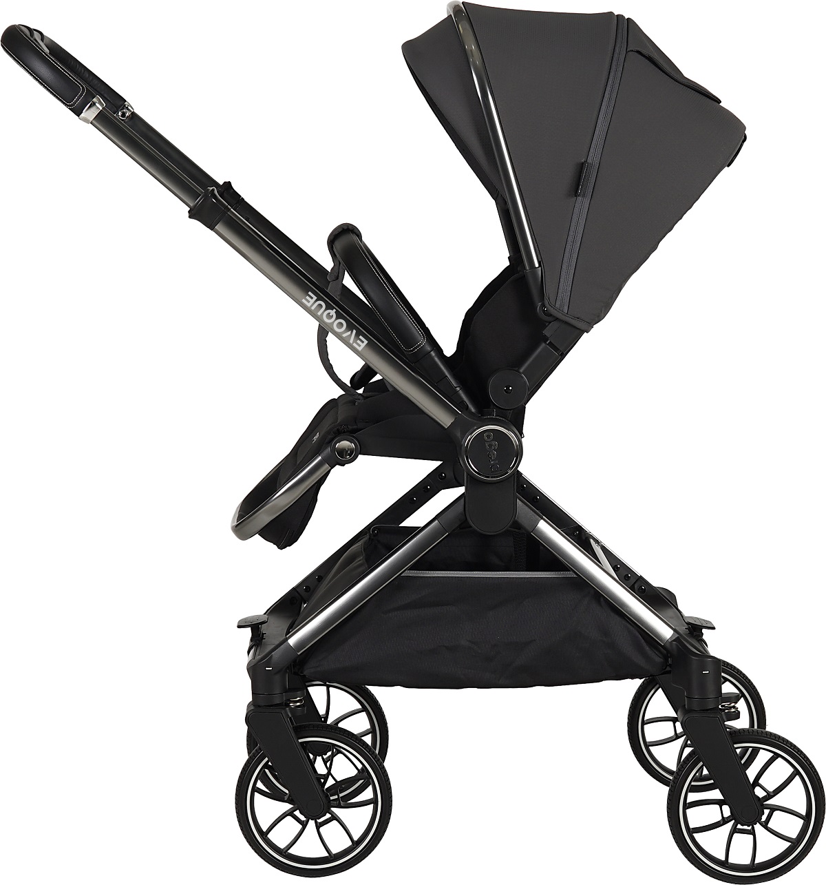 Prego Evoque 2425 İ-Size Travel Bebek Arabası Gri